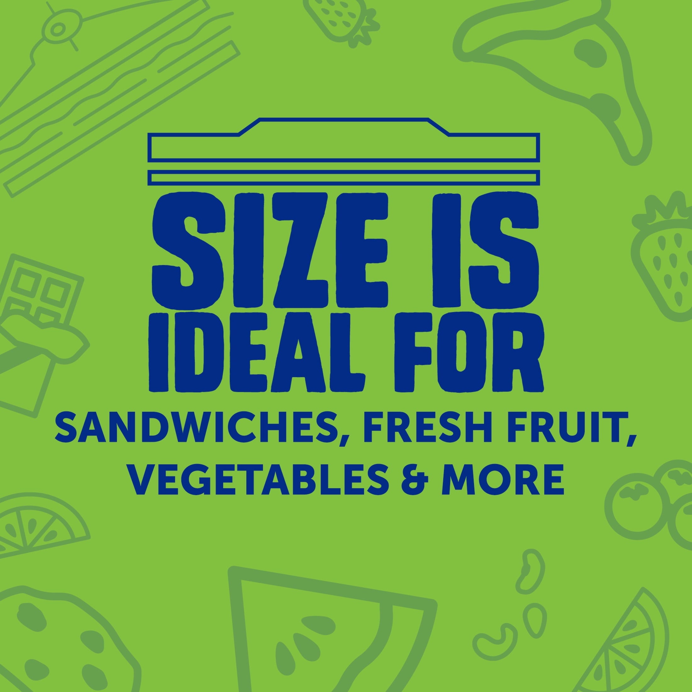 Ziploc® Brand Sandwich Bags with EasyGuide™ Texture - Grip 'n Seal Technology™, Food Storage, Zipper, 300 Count