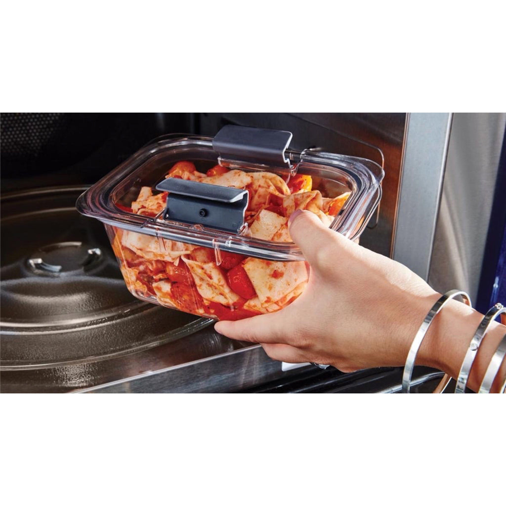 Rubbermaid® Brilliance® Leak-Proof Food Storage Containers with Airtight Lids - Set of 4 (8 Pieces Total) - BPA-Free & Stain Resistant