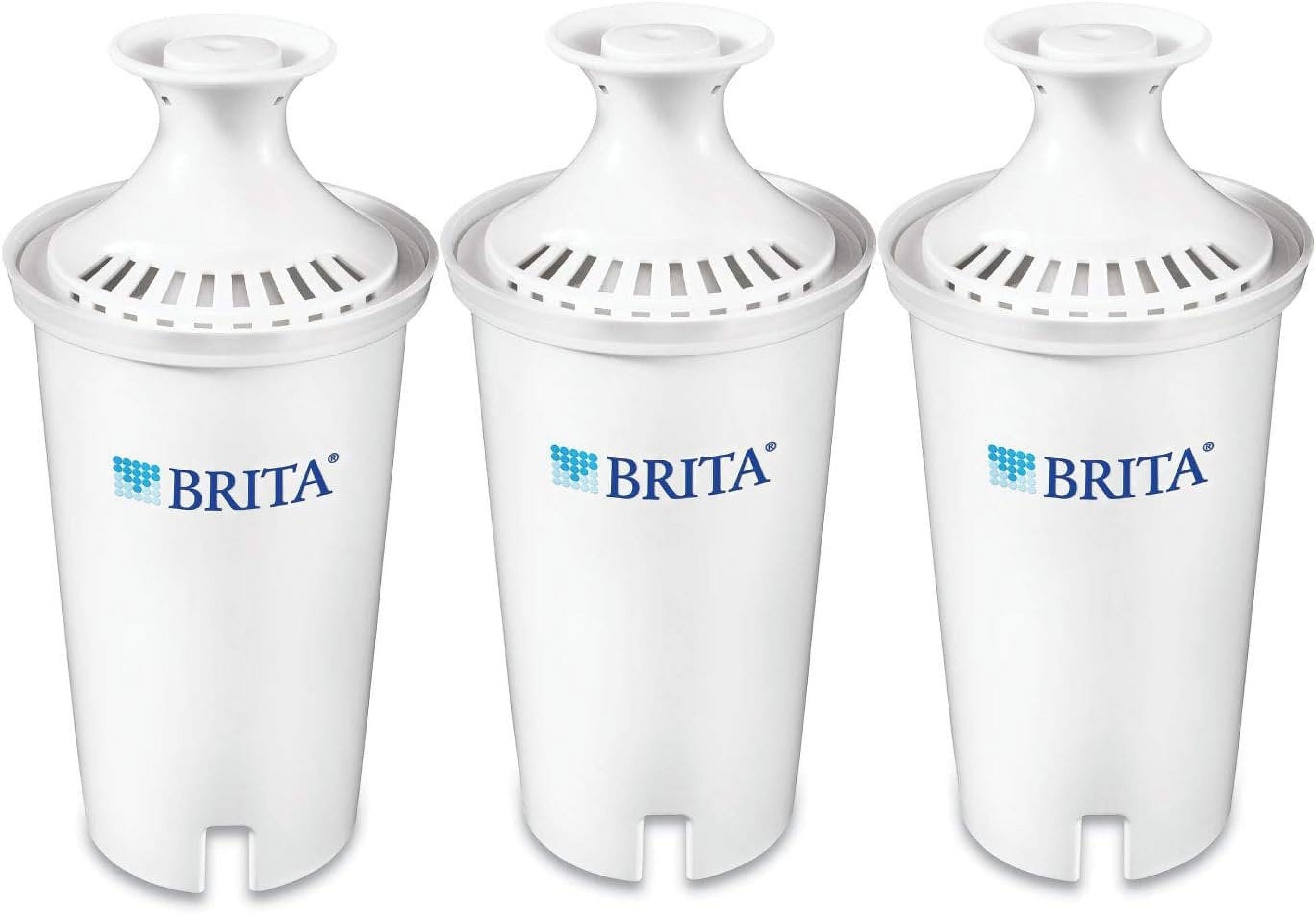 Brita Replacement Water Filters - For Residential Use - 3 Pack - Multicolor
