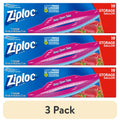 Ziploc® Storage Bags - Gallon, 19 Count - 3-Pack