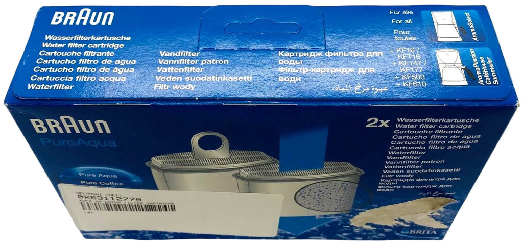 Braun Brita Coffee Maker Water Filter - KWF2, 3112770