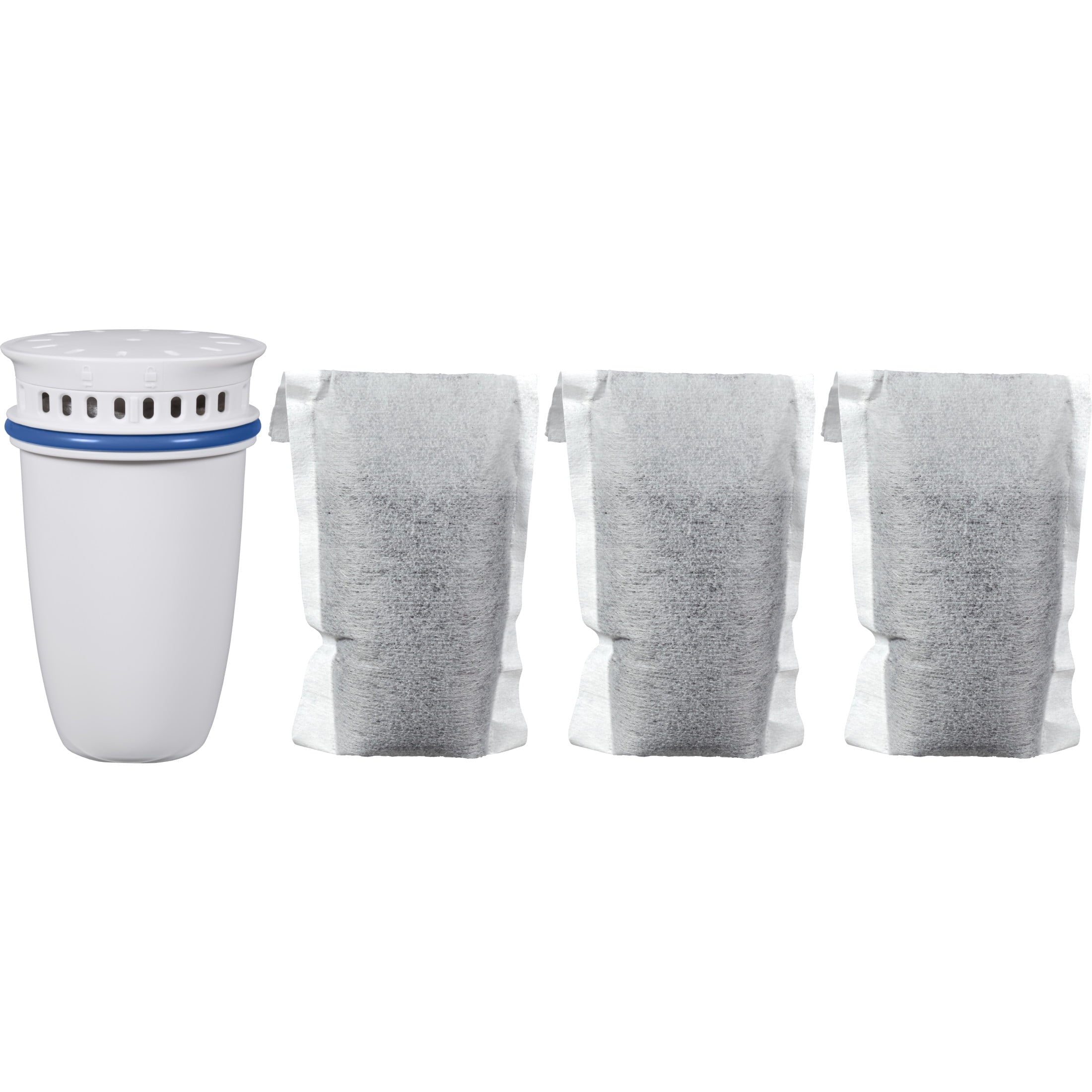 Brita Refillable Water Filtration Filter Starter Kit - Compatible with Brita Refillable Filter Pitchers