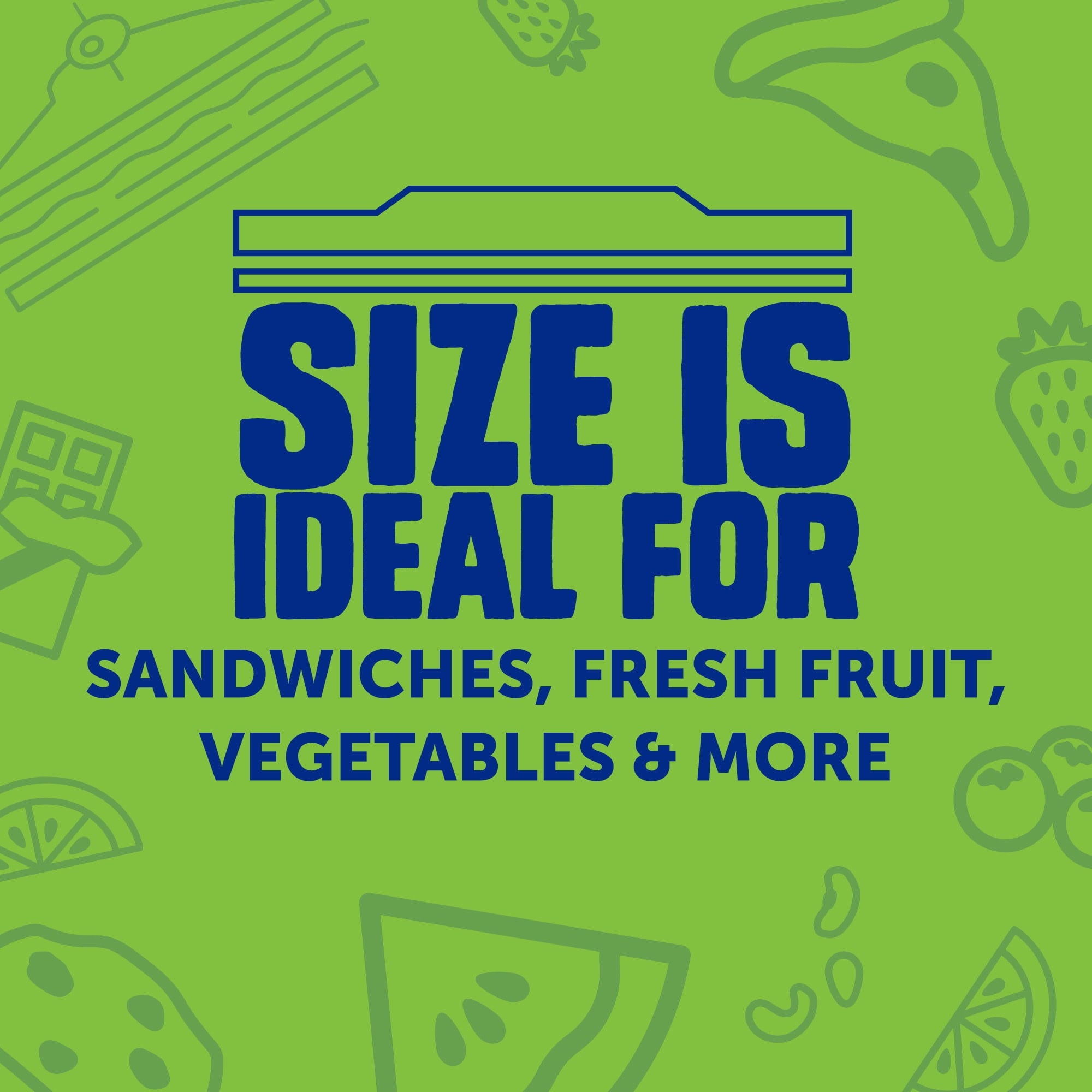 Ziploc Sandwich Bag For Food Storage - School Supplies, Grip 'n Seal Technology, Zipper, 200 Count