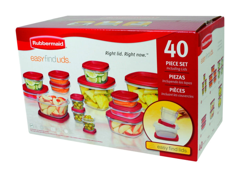 FOOD STORAGE SET 40 PC (Pack of 1)