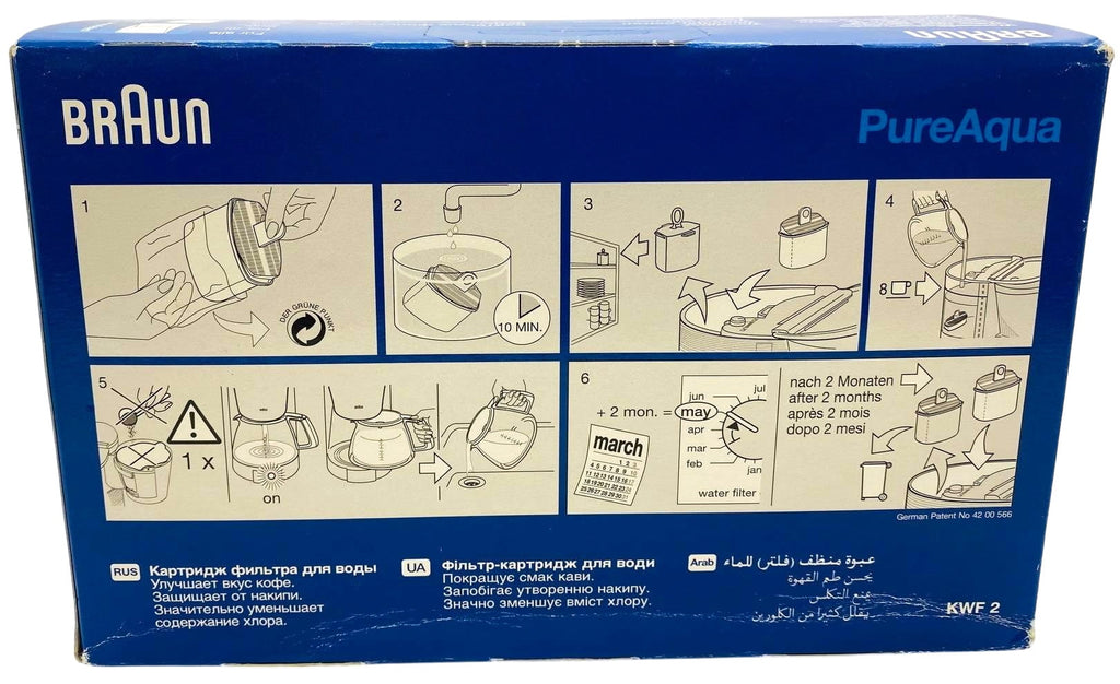 Braun Brita Coffee Maker Water Filter - KWF2, 3112770