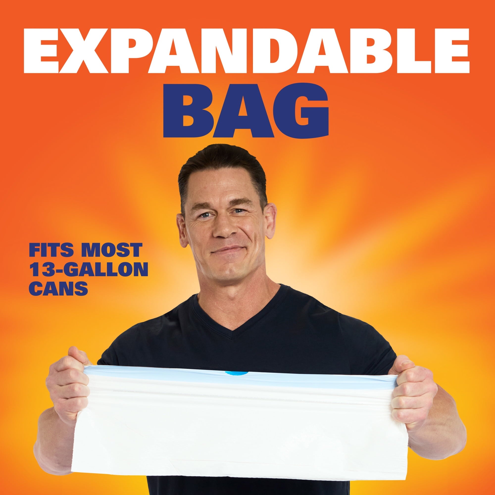 Hefty Ultra Strong 13 gallon Trash Bags - Tall Kitchen Trash Bags, White, Fabuloso Scent, 80 Bags