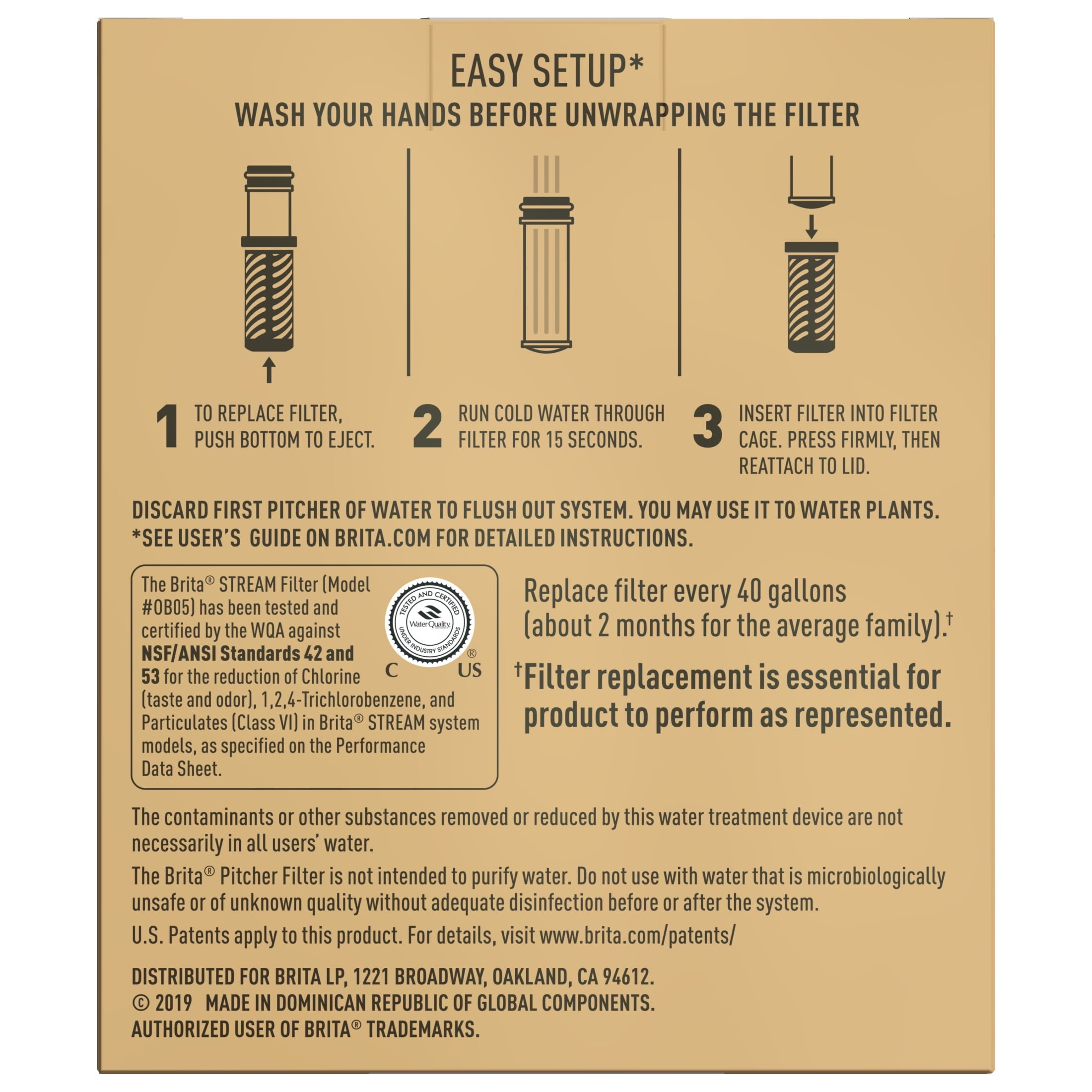 Brita Stream Pitcher Water Filter