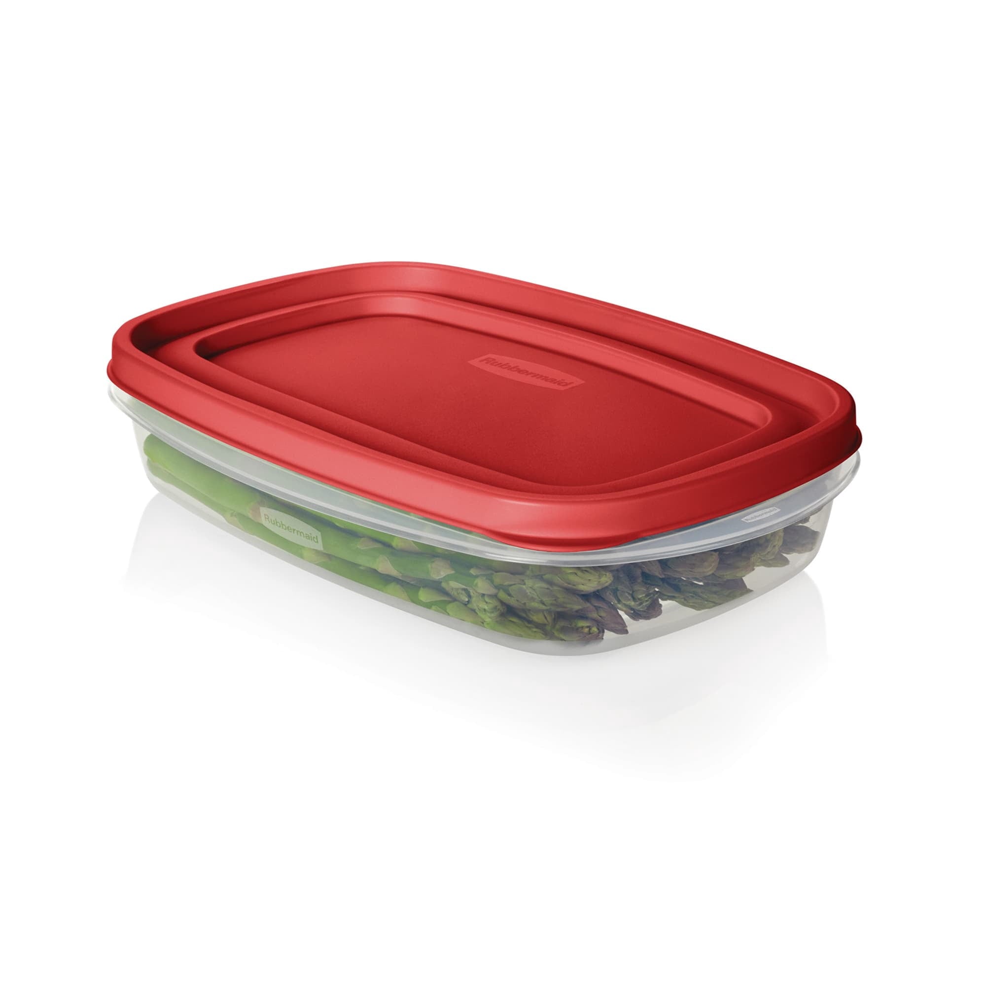 Rubbermaid EasyFindLids Food Storage Container Value Pack with Lids - 1-8.5 (2.0 Liter) Cup, 1-5.5 Cup (1.3 Liter)