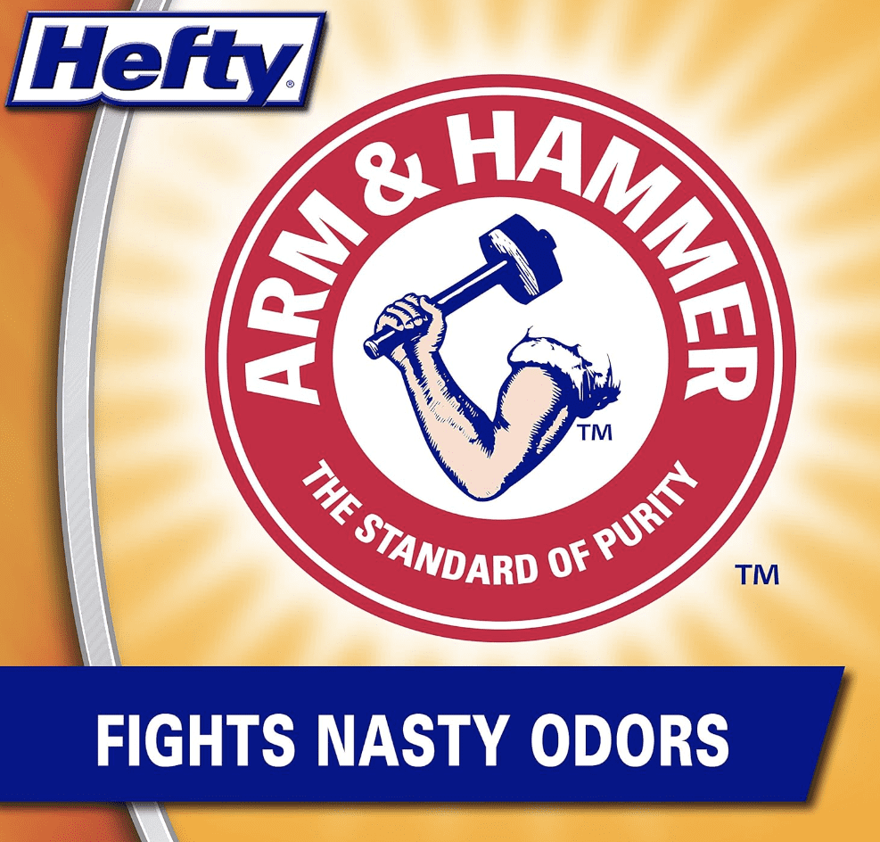 Hefty Flap Tie Lavender & Sweet Vanilla 4 pack