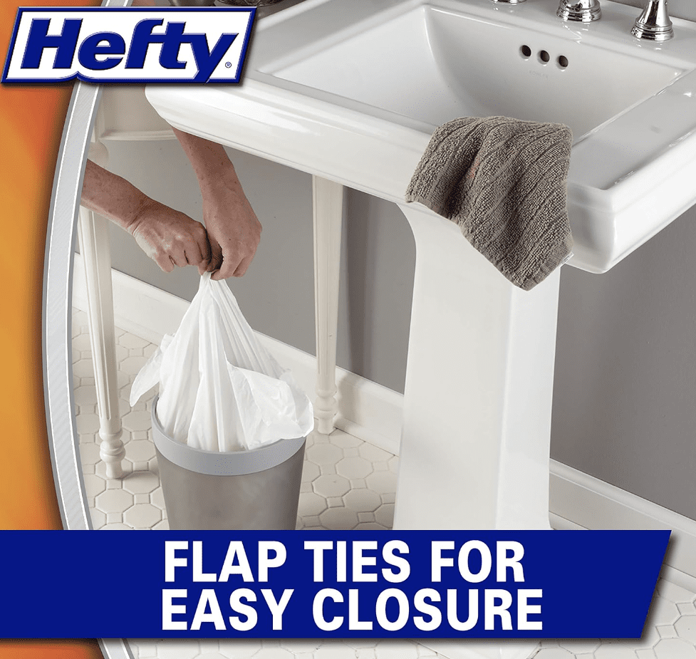 Hefty Flap Tie Lavender & Sweet Vanilla 4 pack