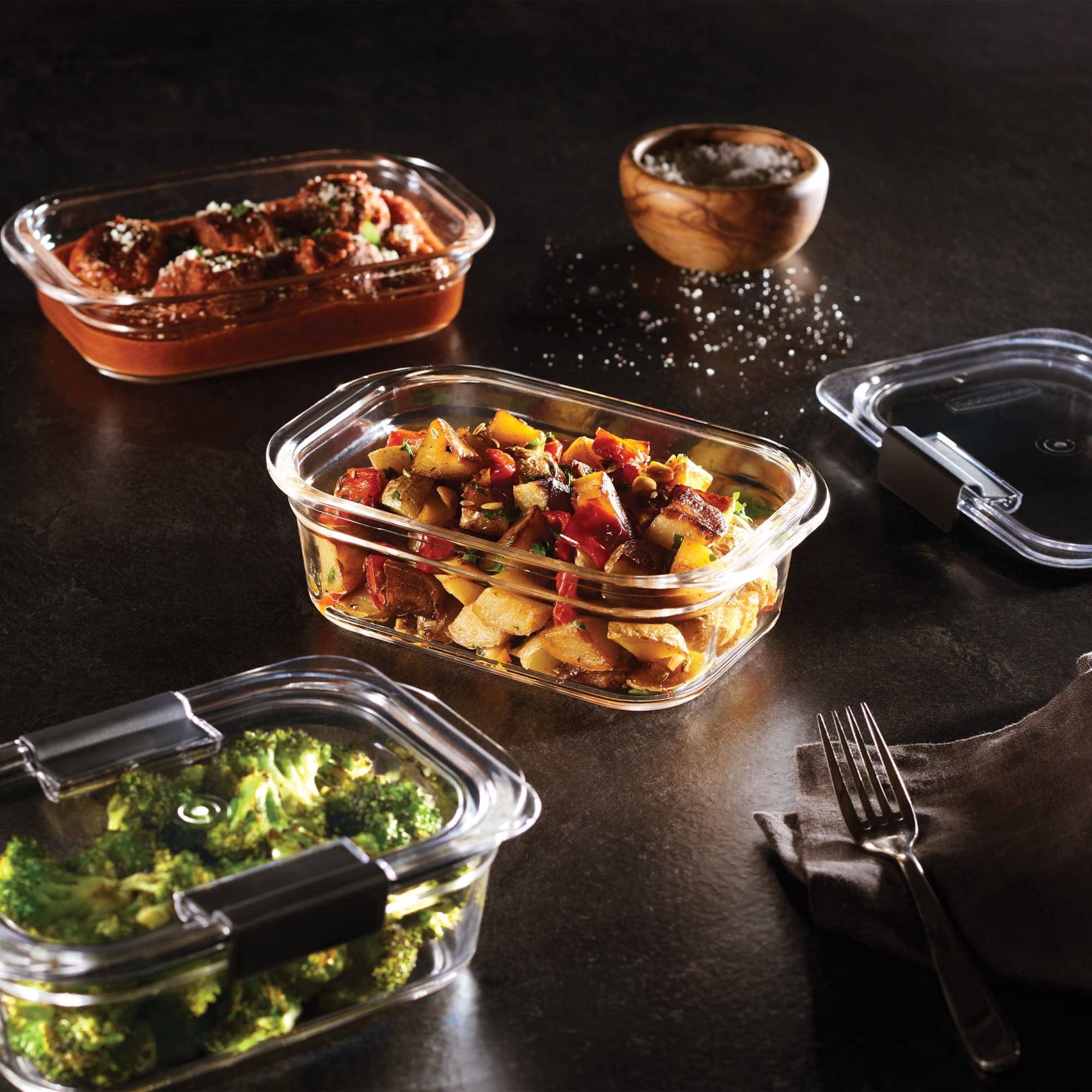 Rubbermaid Brilliance Food Storage Container - 3.2 Cup