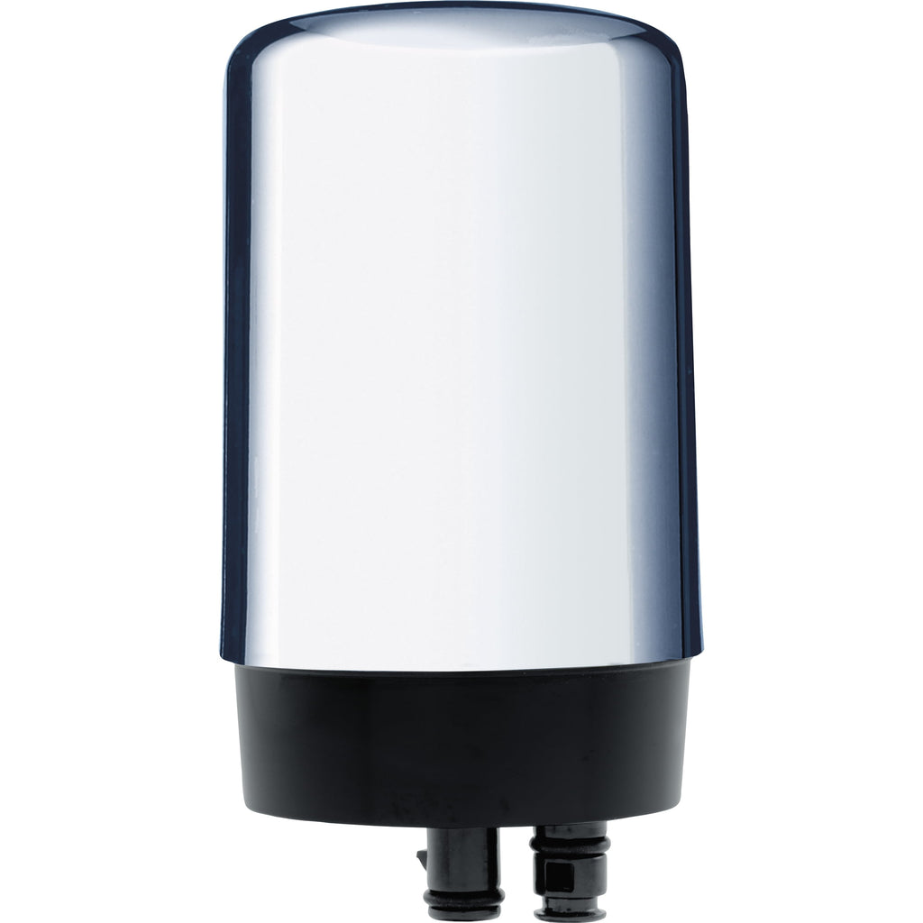 Brita Tap Water Filter - Water Filtration System Replacement Filters For Faucets, Reduces Lead, BPA Free Chrome, 1 Count