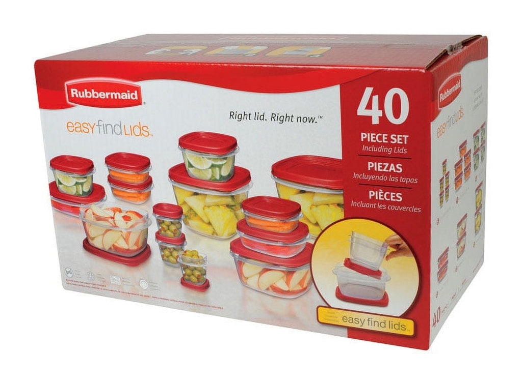 FOOD STORAGE SET 40 PC (Pack of 1)