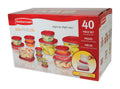 FOOD STORAGE SET 40 PC (Pack of 1)