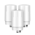 GLACIER FRESH Water Filter Faucet Replacement - Replacement for Brita Faucet Filter, Brita 36311 On Tap Water Filter, Compatible with Brita FR-200, FF-100, and All Brita Tap Water Filters (Pack of 3）