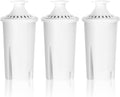 Overbest NSF Certified Pitcher Water Filter - Replacement for Brita® Pitchers and Dispensers, Brita® Classic 35557, OB03, Mavea® 107007, and More, Includes 3 Filters