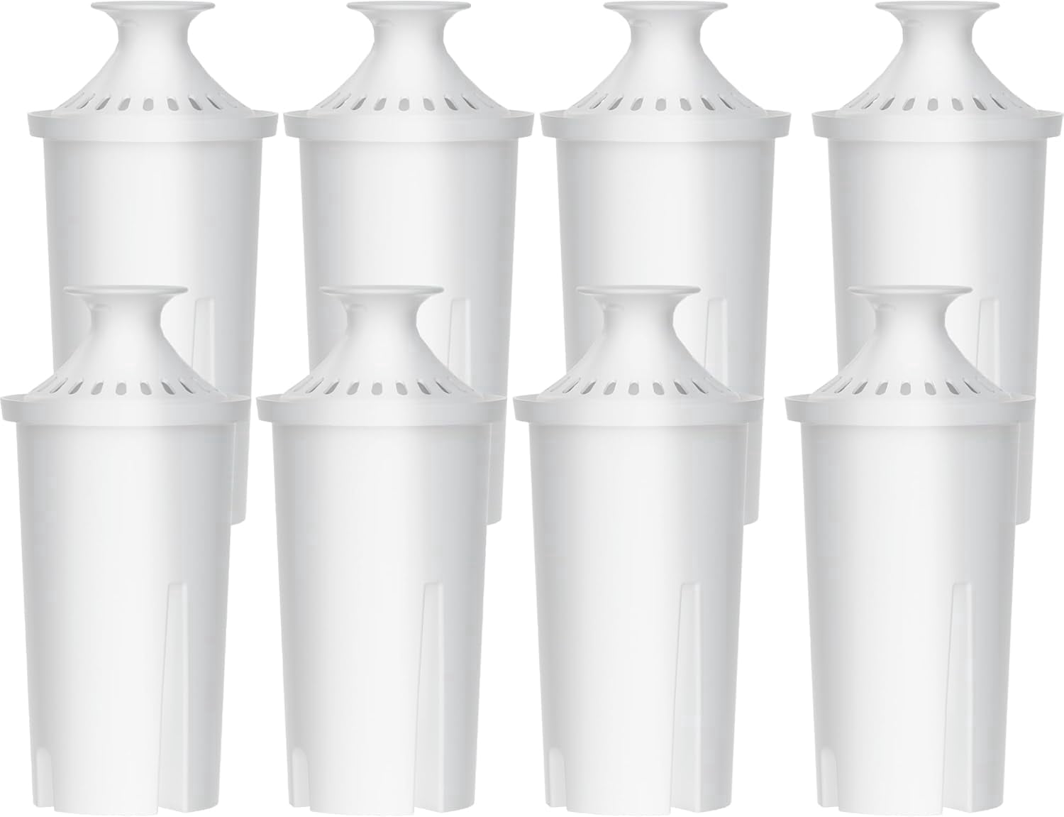Overbest NSF Certified Pitcher Water Filter - Replacement for Brita® Pitchers and Dispensers, Brita® Classic 35557, OB03, Mavea® 107007, and More, Includes 8 Filters