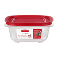 Rubbermaid 7.81-Cup EasyStore Square Container - Food Storage Container, Food Storage Container with Lids