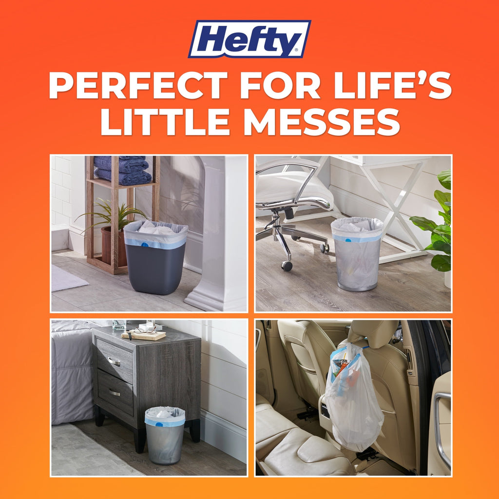 Hefty Medium Trash Bags - Fabuloso Watermelon Scent, 8 gallon, 20 Count