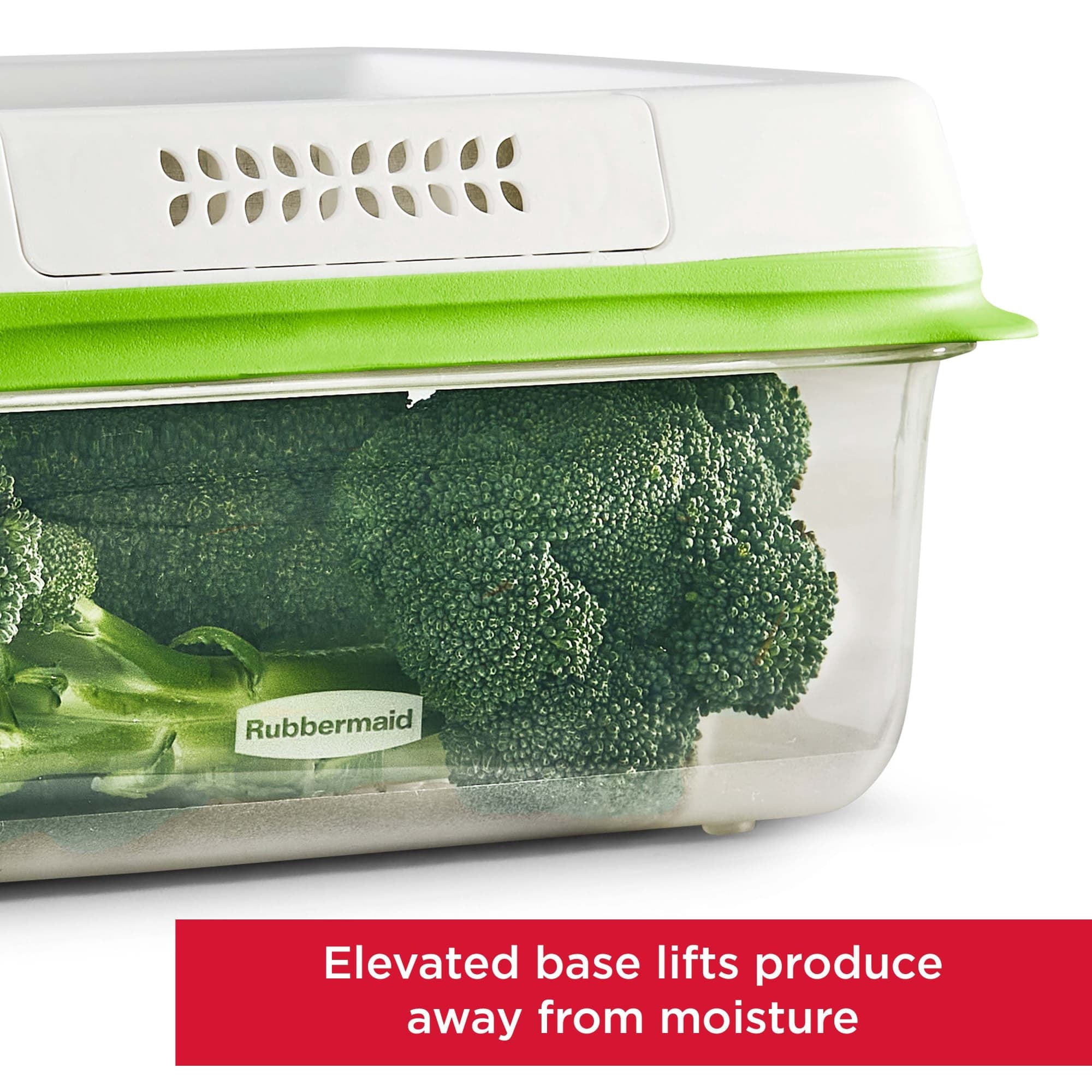 Rubbermaid FreshWorks Produce Saver - 6 Piece set of Medium and Large Storage Containers