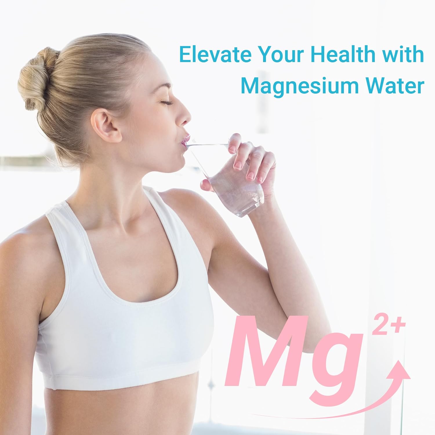 AQUA CREST 06-MG Magnesium Water Filter - Replacement for Brita® Filter, Pitchers and Dispensers, Everyday, UltraMax, Metro+, XL and More, 2 Months, Reduces Chlorine, 6 Pack