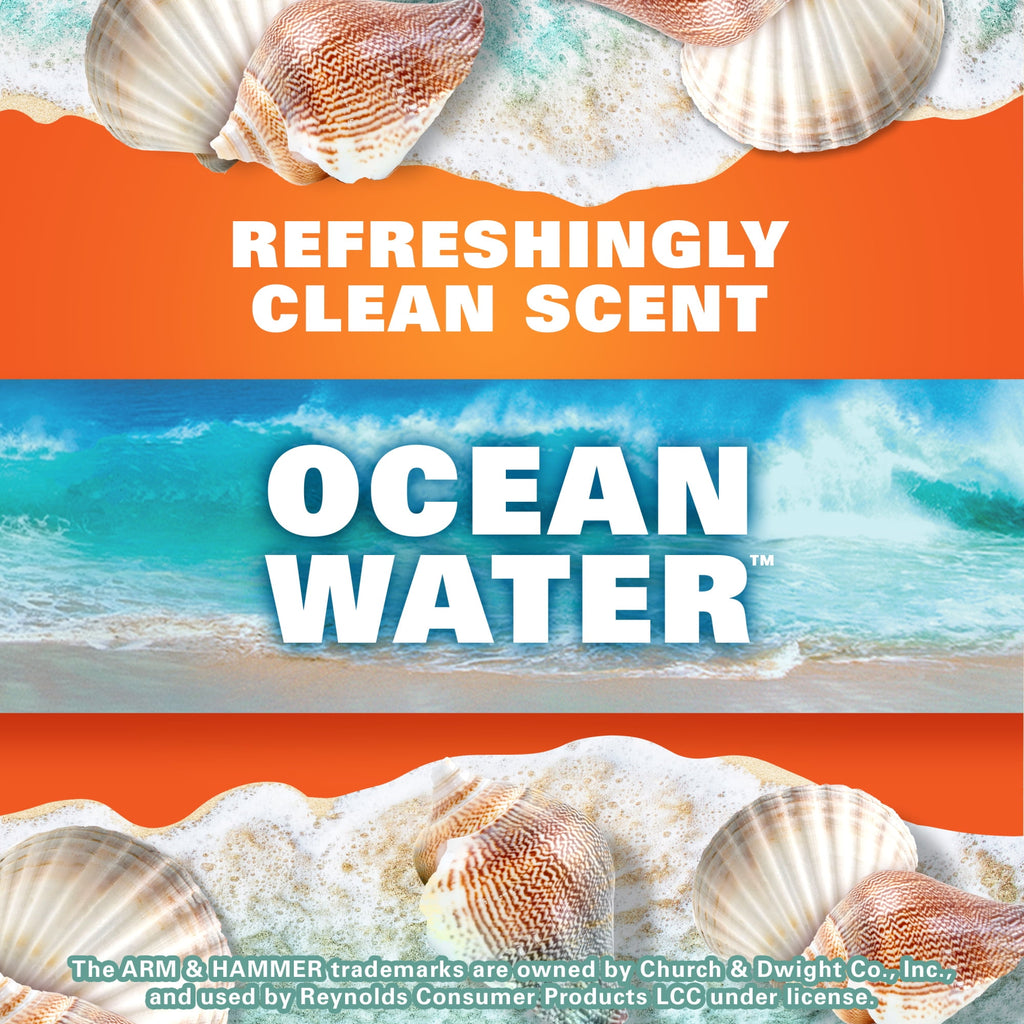 Hefty Small Trash Bags - Ocean Water Scent, 4 Gallon, 52 Count