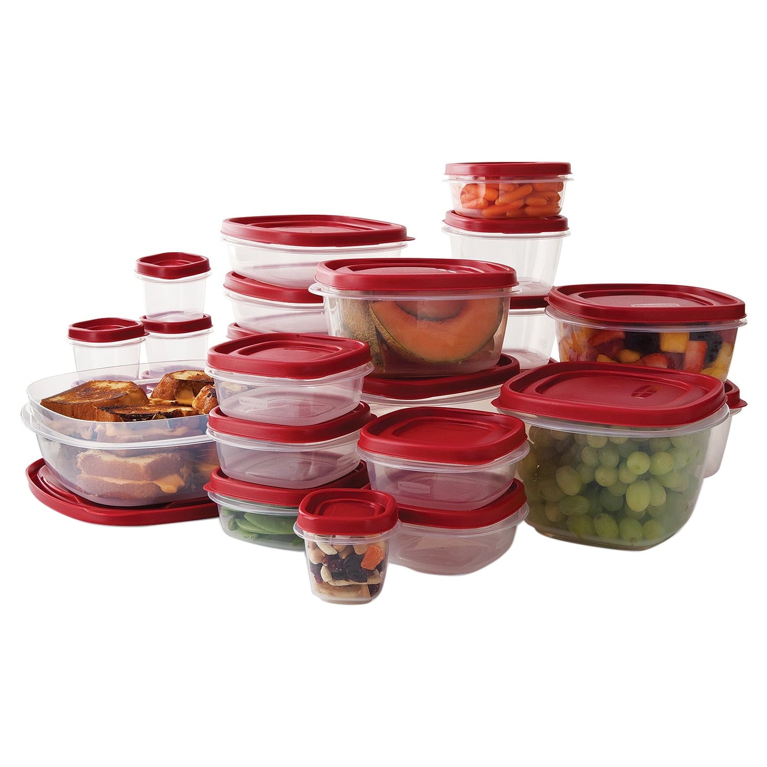 Rubbermaid 50-Piece Easy Find Lid Food Storage Set