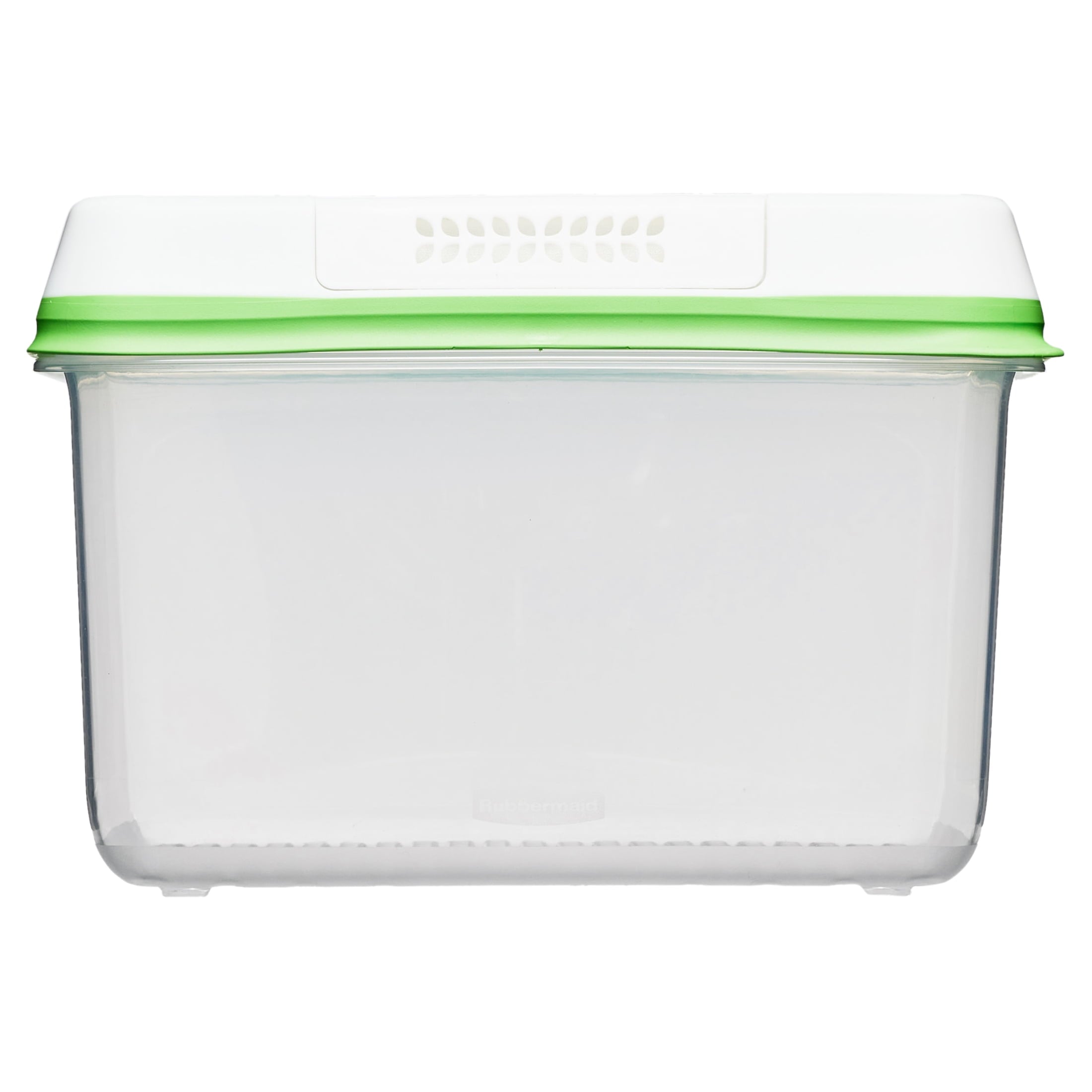Rubbermaid FreshWorks Produce Saver - Medium and Large Produce Plastic Storage Containers, 6-Piece Set