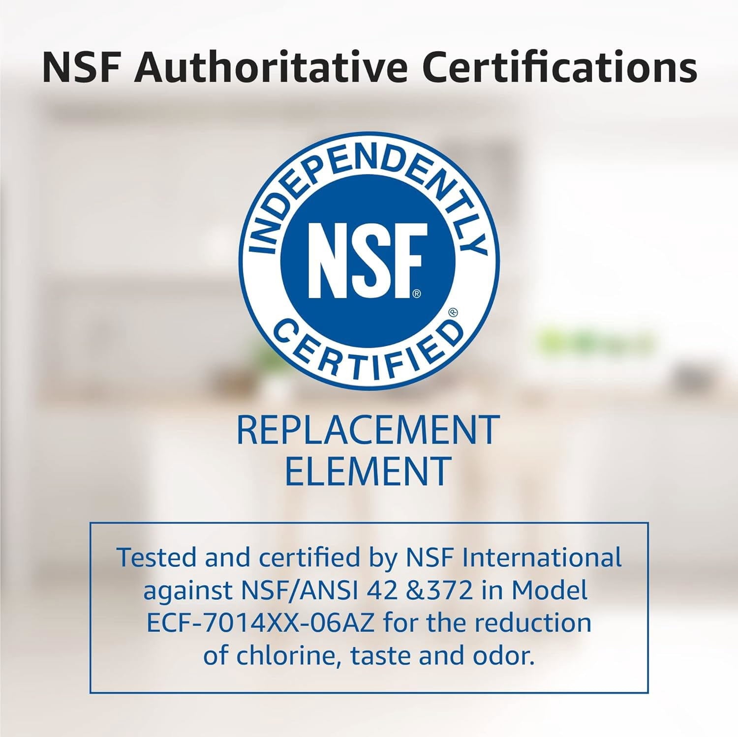 Overbest NSF Certified Pitcher Water Filter - Replacement for Brita® Pitchers and Dispensers, Brita® Classic 35557, OB03, Mavea® 107007, and More, Includes 3 Filters