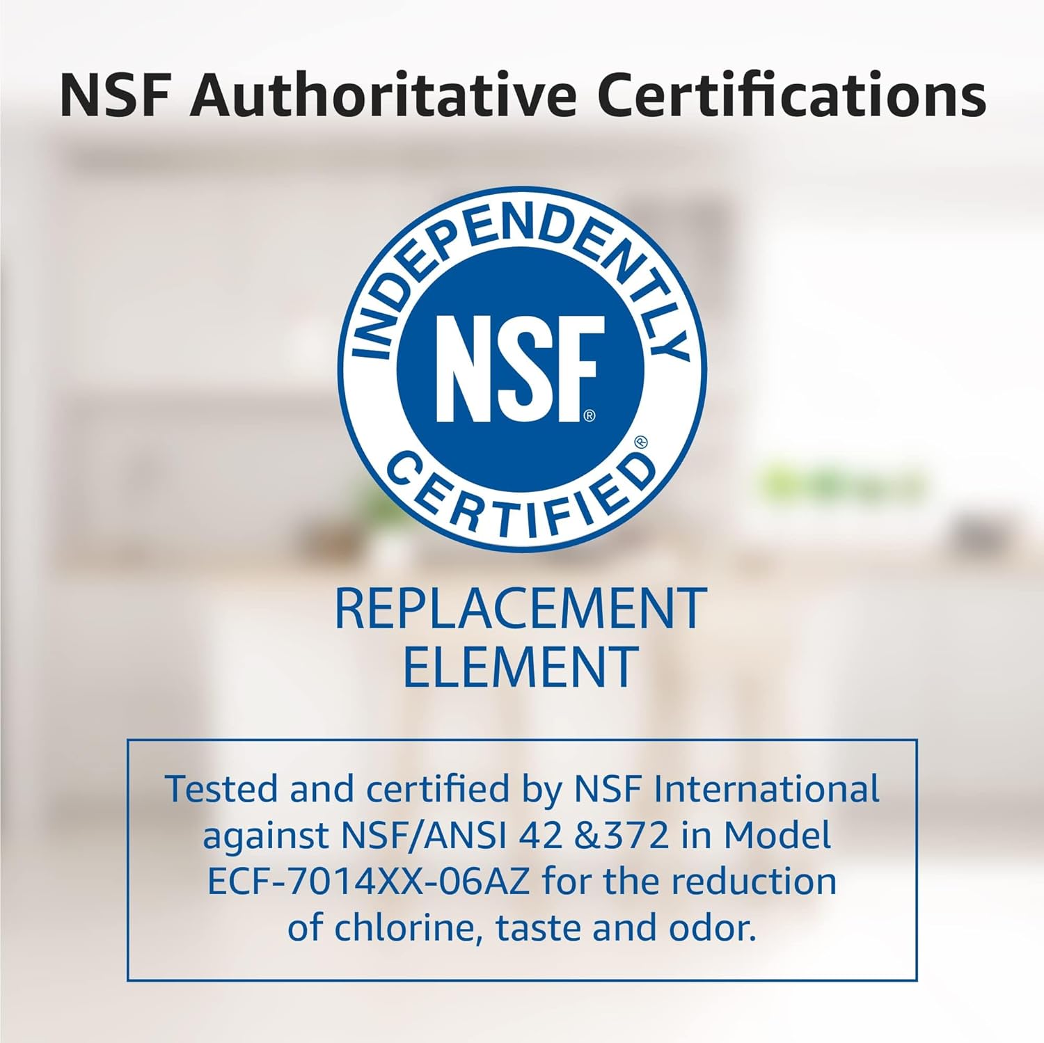 Overbest NSF Certified Pitcher Water Filter - Replacement for Brita® Pitchers and Dispensers, Brita® Classic 35557, OB03, Mavea® 107007, and More, Includes 8 Filters