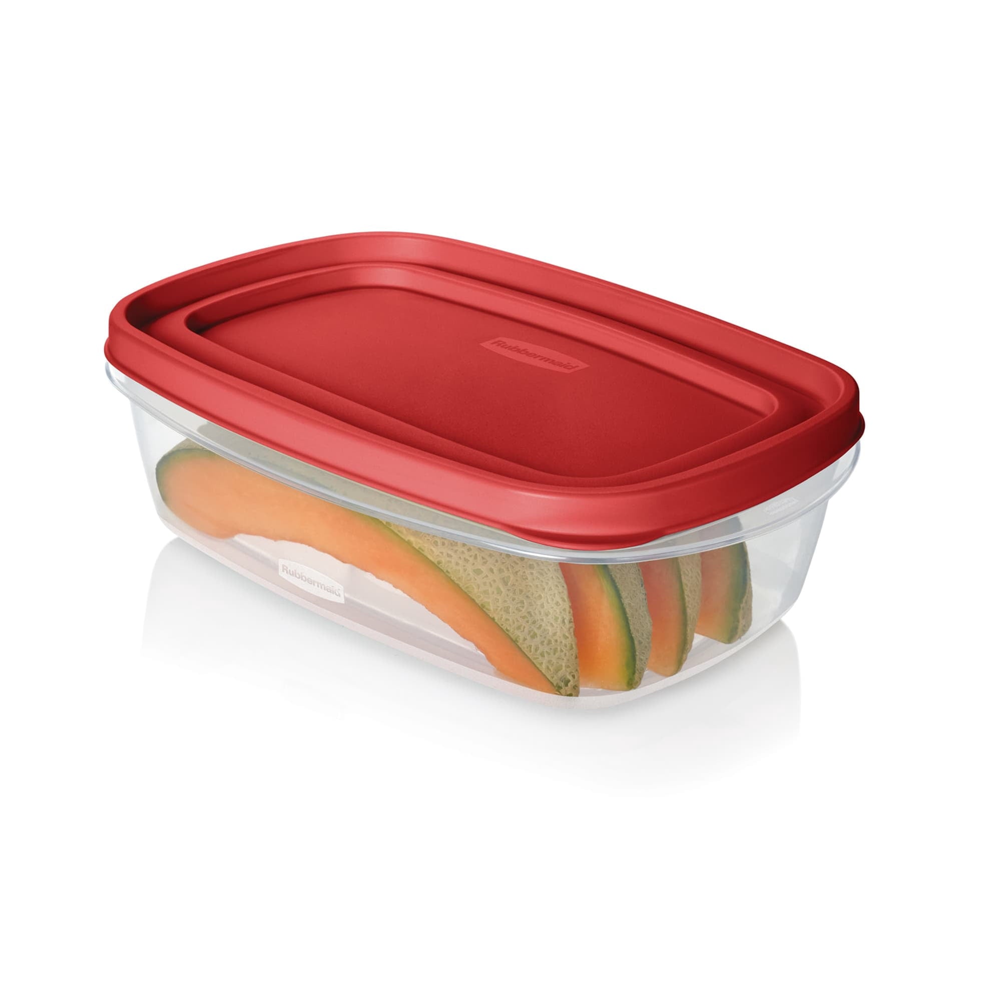 Rubbermaid EasyFindLids Food Storage Container Value Pack with Lids - 1-8.5 (2.0 Liter) Cup, 1-5.5 Cup (1.3 Liter)